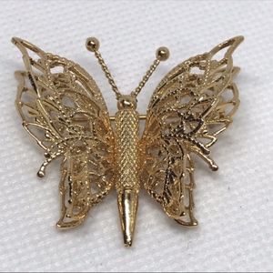 VINTAGE MONET BUTTERFLY PIN